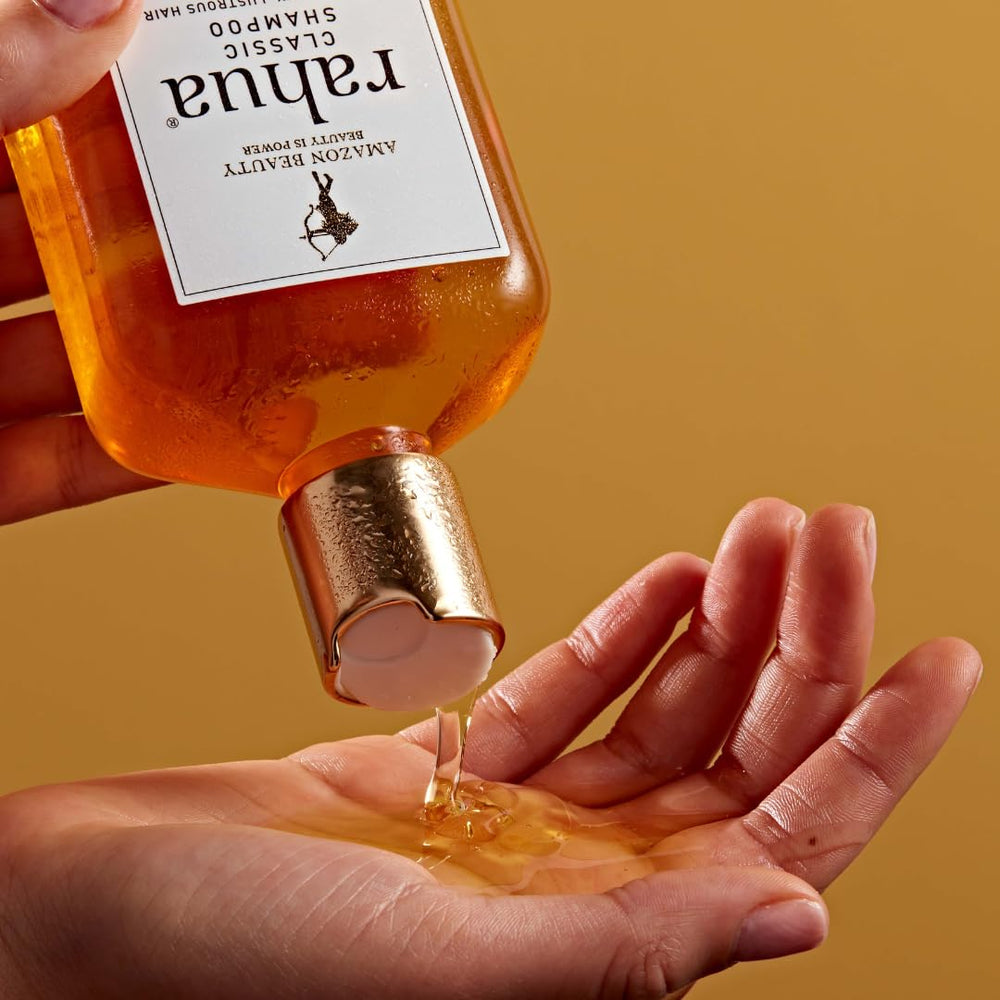 Product shot emphasizing scalp balance and gentle cleansing for all hair types.