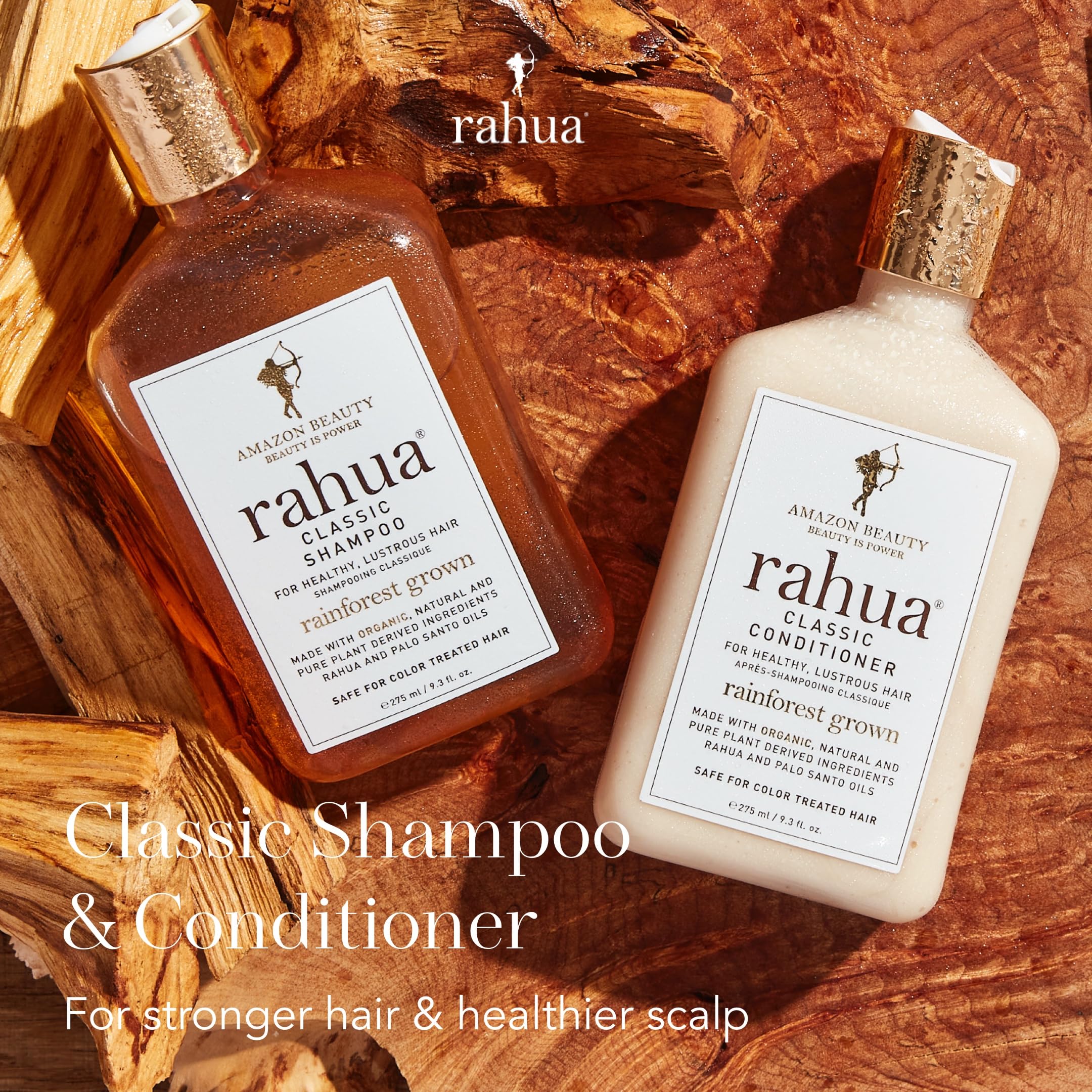Shiny, frizz-free hair after using Rahua conditioner for a smooth finish