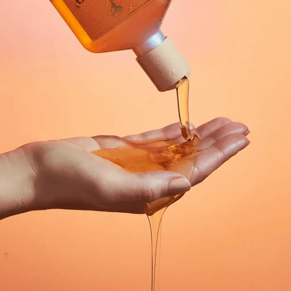 Rahua Enchanted Island Shampoo plant-based ingredients highlight natural care.