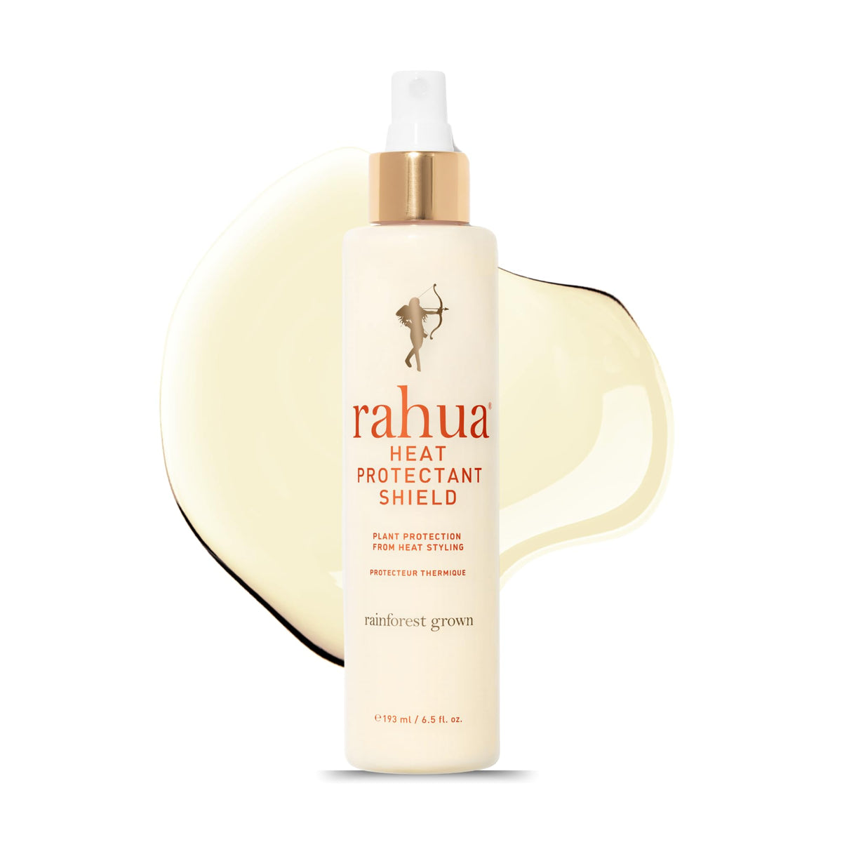 Rahua Heat Protectant Shield Spray bottle ready for lightweight heat protection.