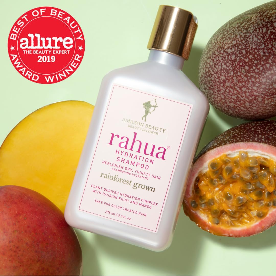 Rahua Hydration Shampoo Sacha Inchi oil highlight for moisture locking