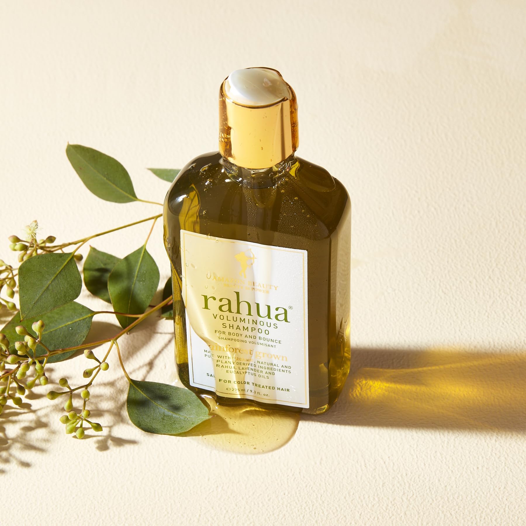 Rahua Voluminous Shampoo cleansed, light-weight feel on hair