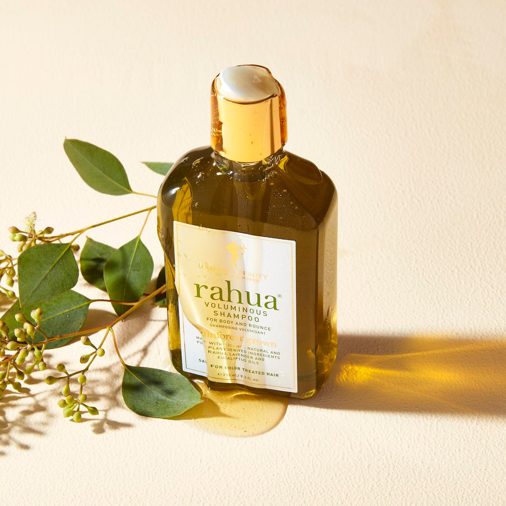Rahua Voluminous Shampoo cleansed, light-weight feel on hair