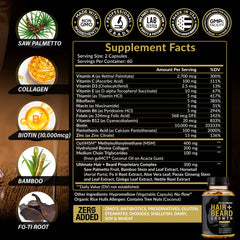 Rainbow Nutrients biotin 10000mcg capsules for hair nourishment