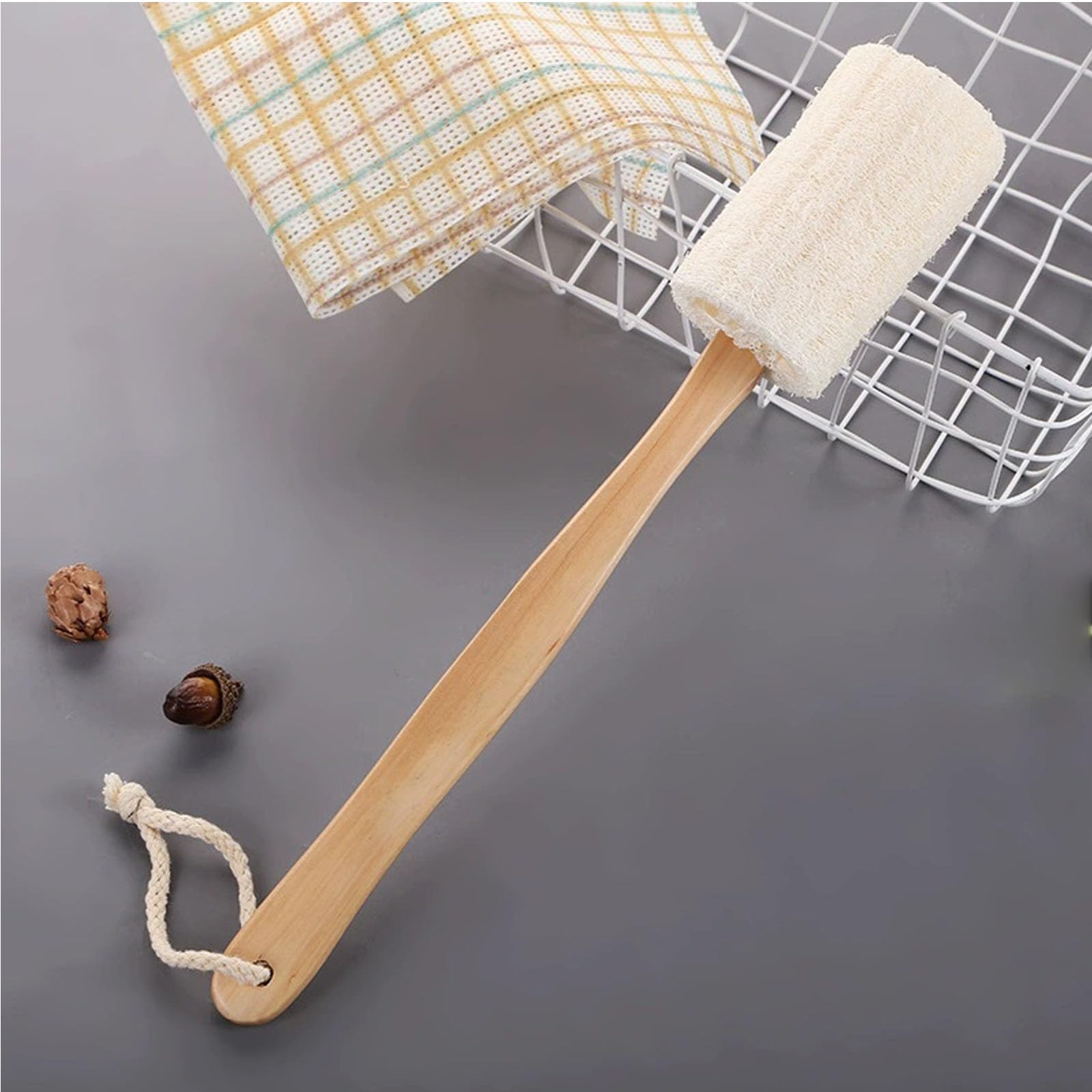 Rainlily Wen lufa no raya superficies, ideal para utensilios delicados