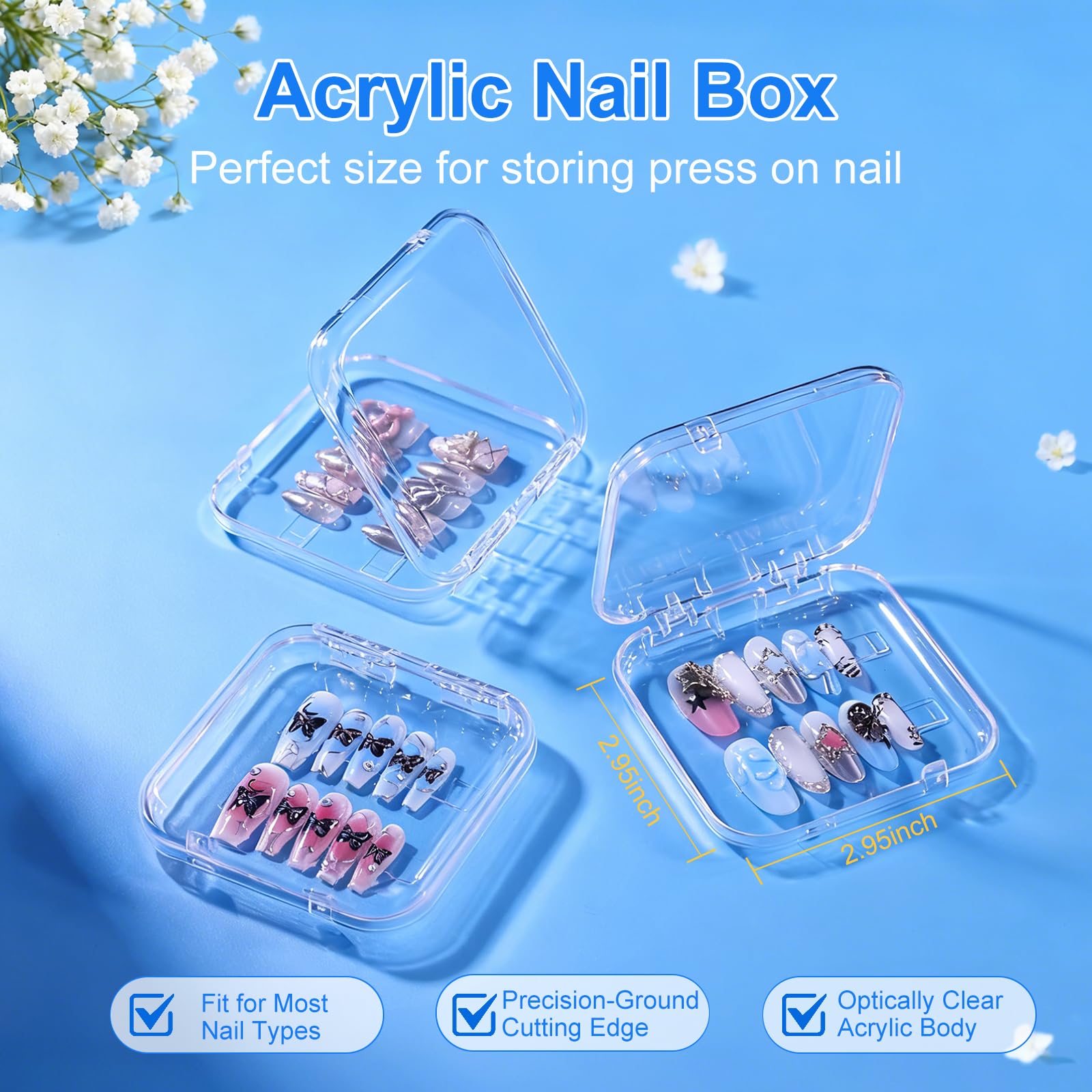 Raisetip multi-functional box used for nails and small accessories