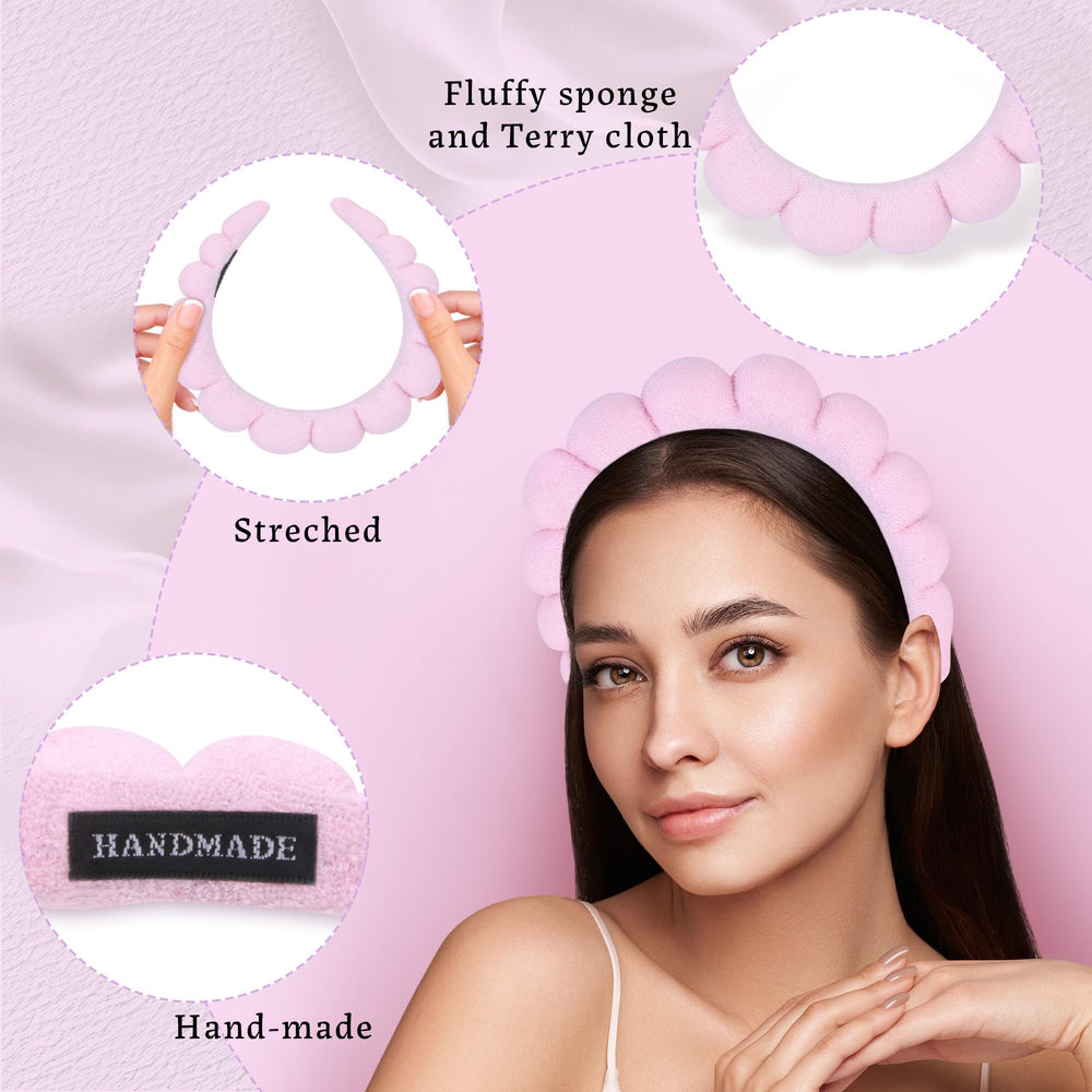 RAISEY headband stretches to fit most users for comfortable daily wear.