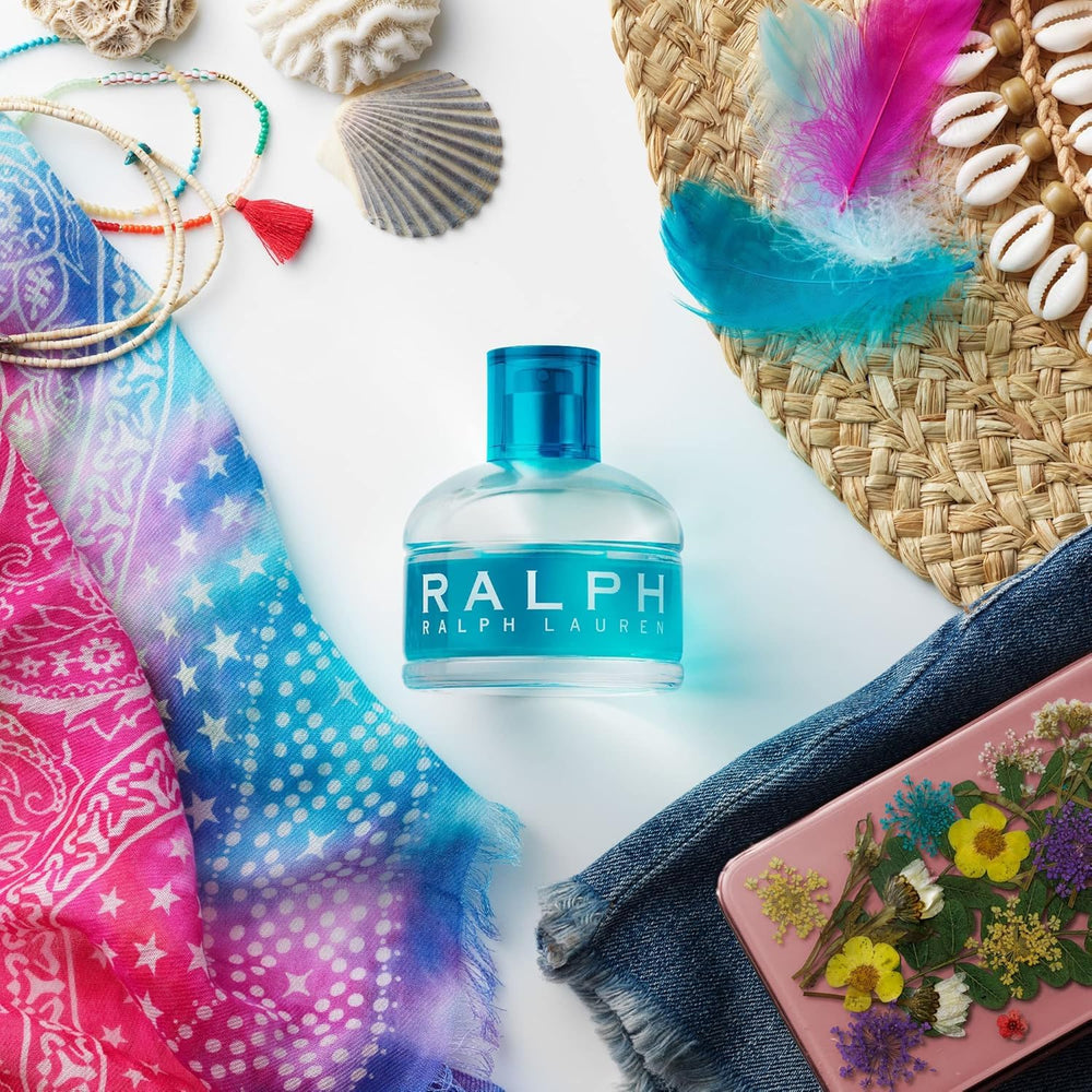Ralph Lauren Fragrances notes featuring green apple and pink magnolia