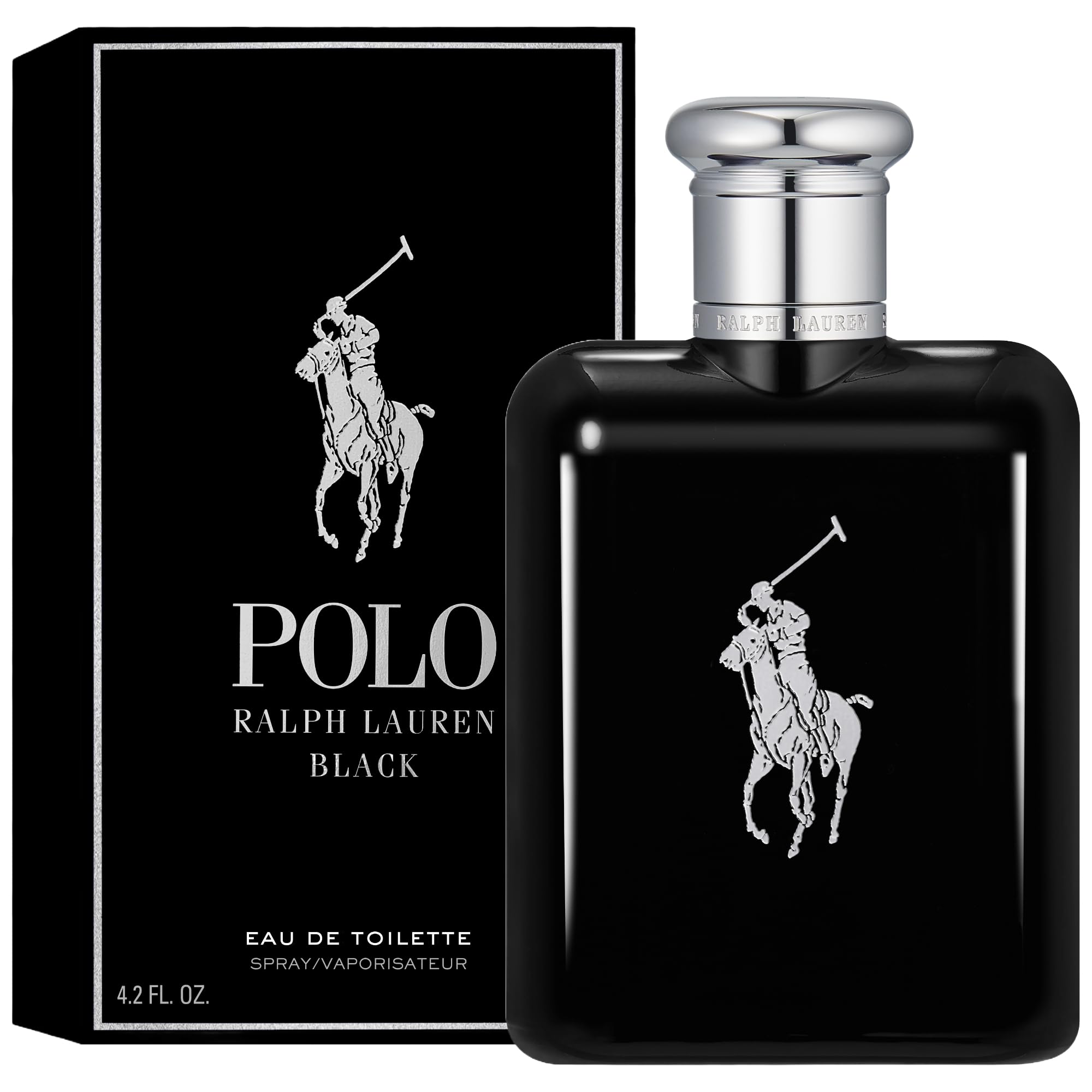 Ralph Lauren Polo Black outer packaging signaling premium gifting appeal.