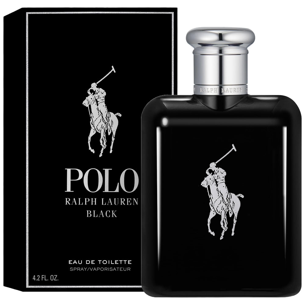 Ralph Lauren Polo Black outer packaging signaling premium gifting appeal.