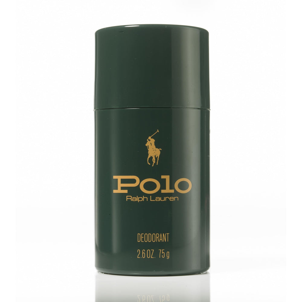 Ralph Lauren Polo deodorant bottle showing woody, spicy profile for everyday wear