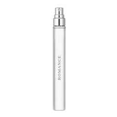 Ralph Lauren Romance bottle close-up highlighting rosy floral notes for elegant everyday wear.