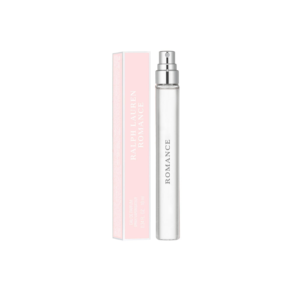 Ralph Lauren Romance rose signature display conveying feminine sophistication and allure.