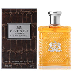 Ralph Lauren Safari box packaging emphasizes gift-worthy presentation and brand heritage
