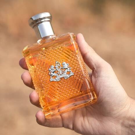 Ralph Lauren Safari fragrance spray demonstrates easy application and refreshed scent
