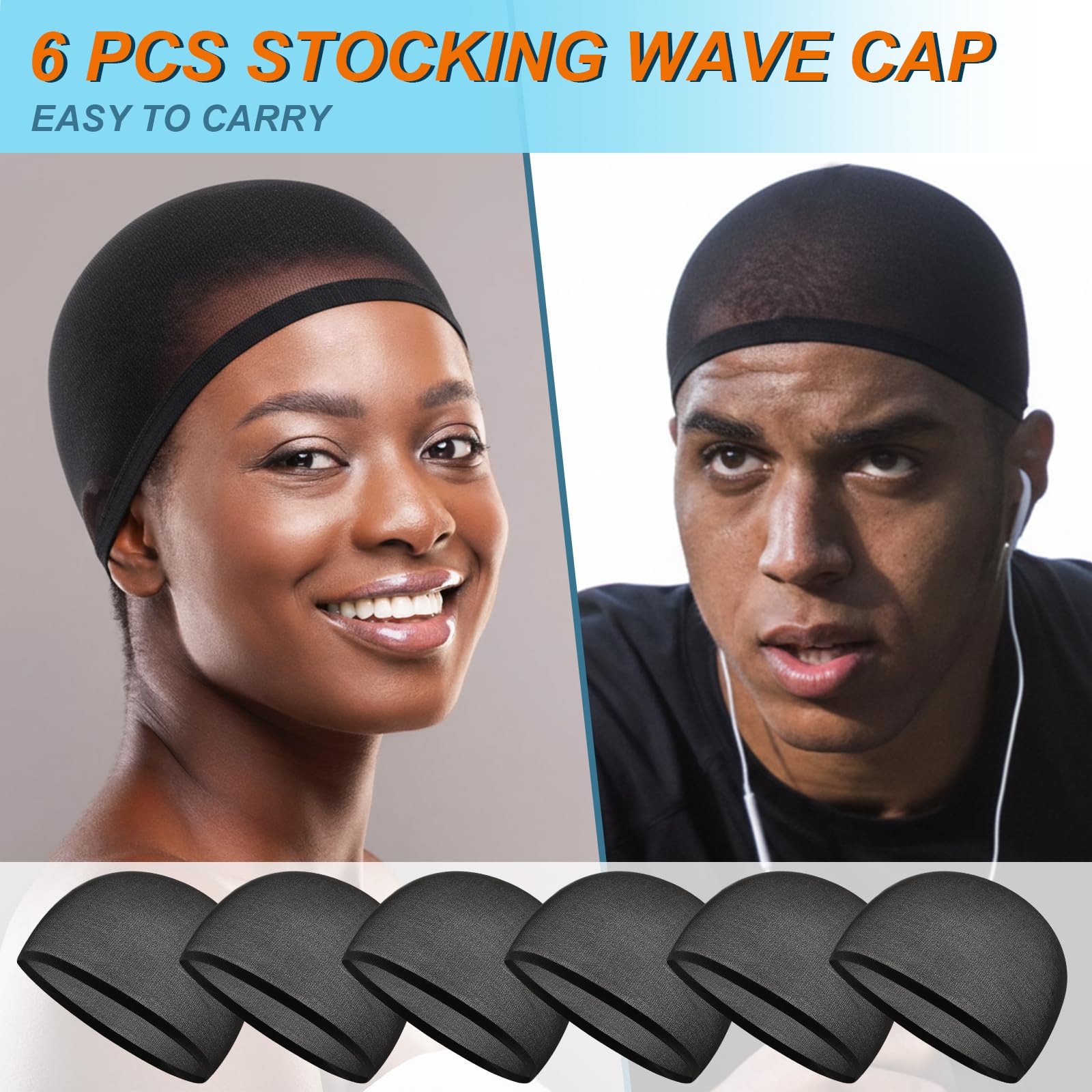 Ramede stocking cap offers breathable comfort and durable elasticity for extended wear.