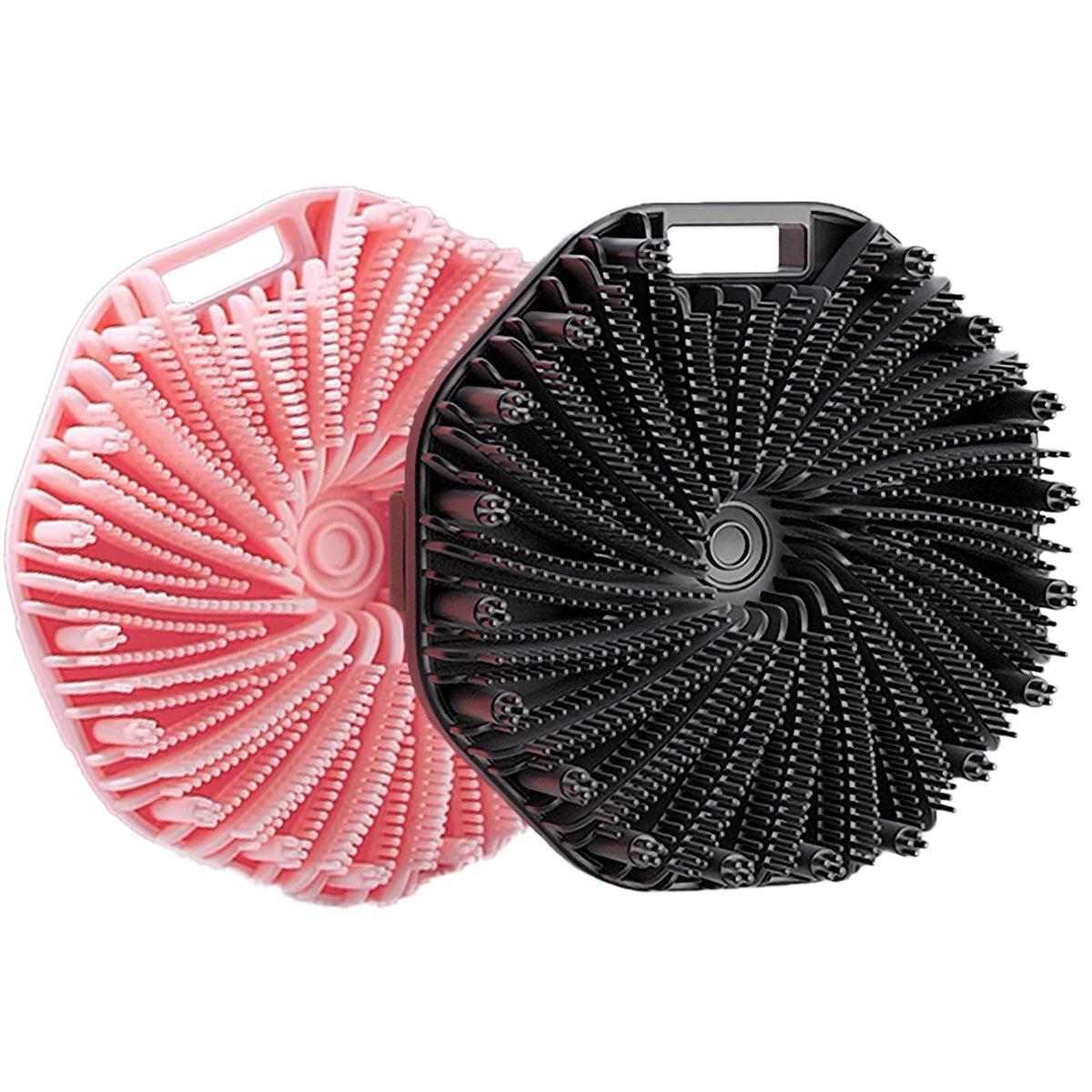 RamPula charcoal silicone body scrubber for thorough exfoliation and smoother skin