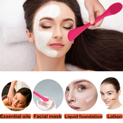 Rampula spatula applicator spreads masks evenly for easy removal