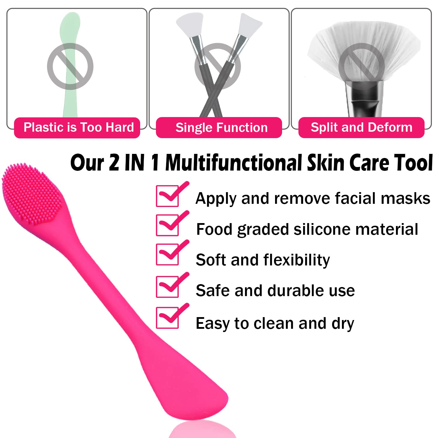 Rampula massager feature boosts facial circulation during routine cleansing
