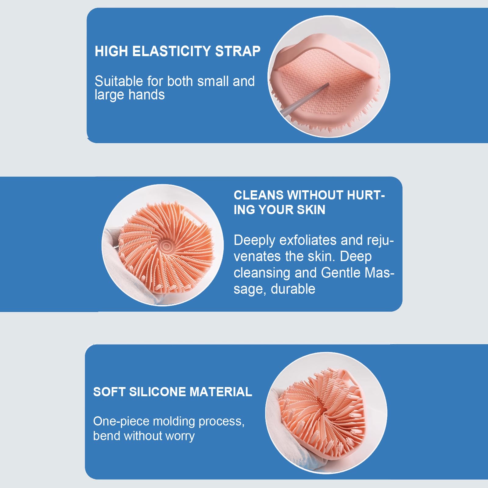 RamPula soft bristles enhance exfoliation while guarding sensitive skin