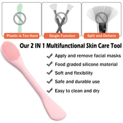 RamPula two-ended design allows versatile masking and cleansing in one tool.