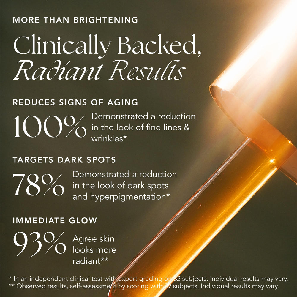 Ranavat Botanics amber glass bottle protects saffron antioxidants while brightening skin.