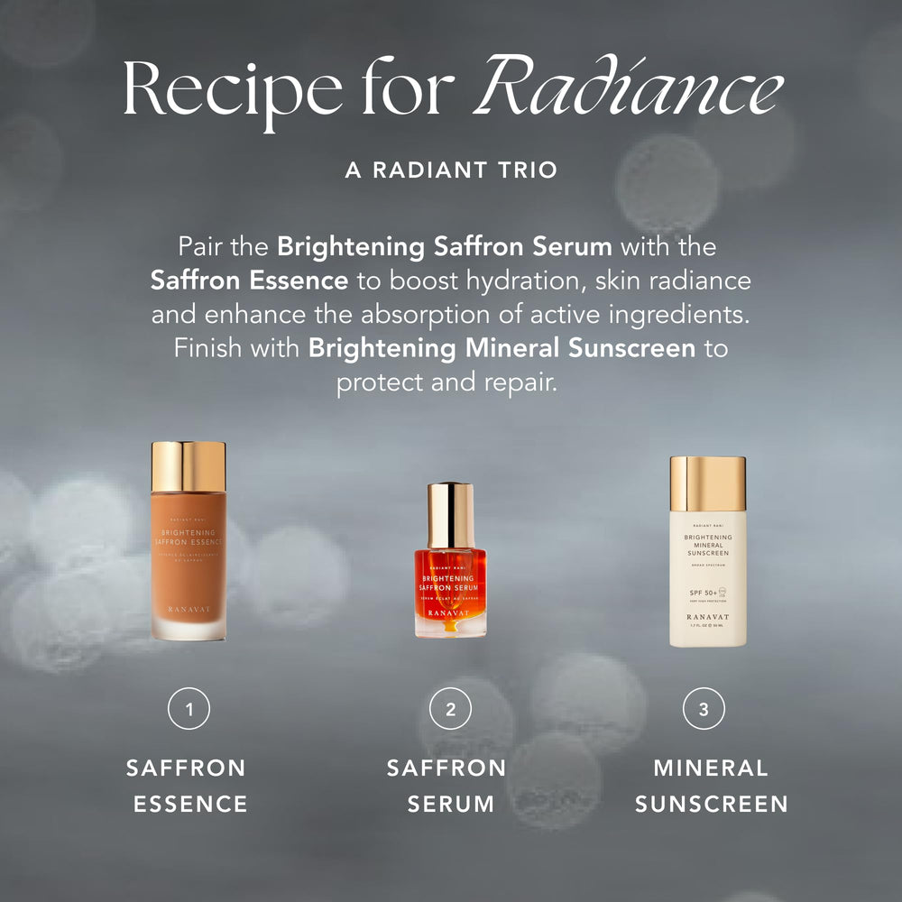 Ranavat serum glow detail suggests radiant complexion after use.