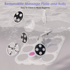 Ranjova bubble jet stimulation adds gentle effervescence to the soak.
