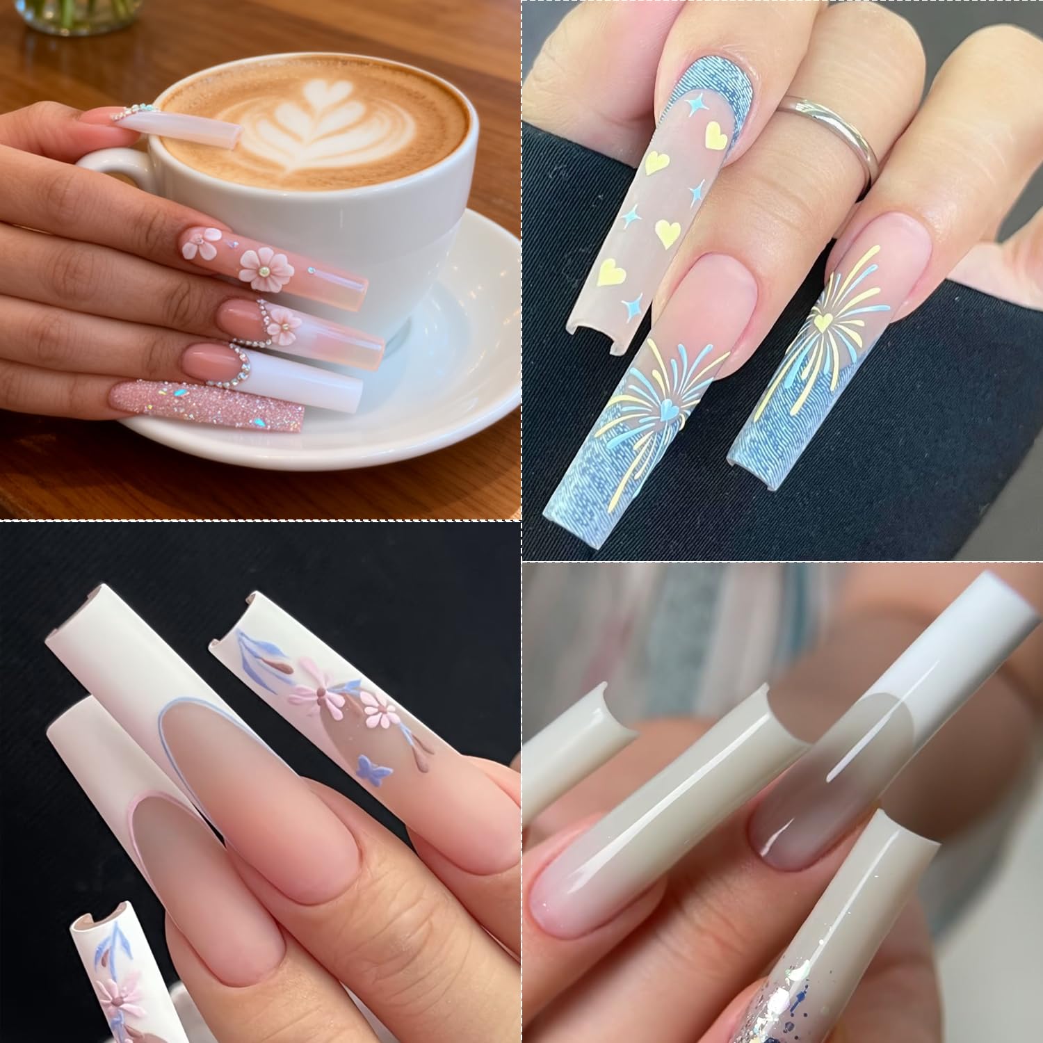 Ranrose clear acrylic tips offering space for decals