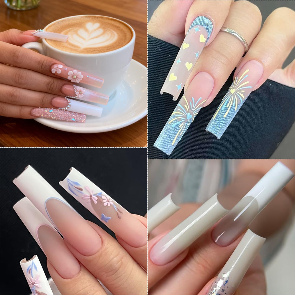 Ranrose clear acrylic tips offering space for decals
