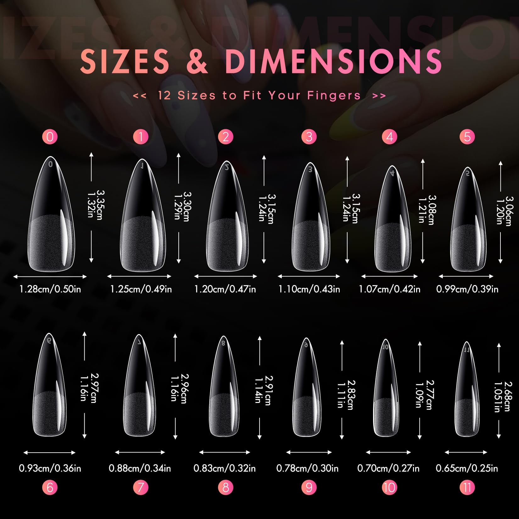 Ranrose easy-press-on nail tips enable fast at-home nail art.
