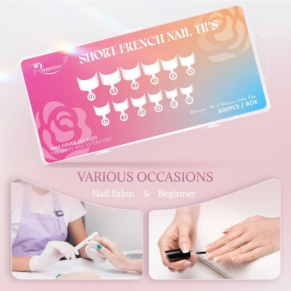 Ranrose festive nail tips collection for special occasions.