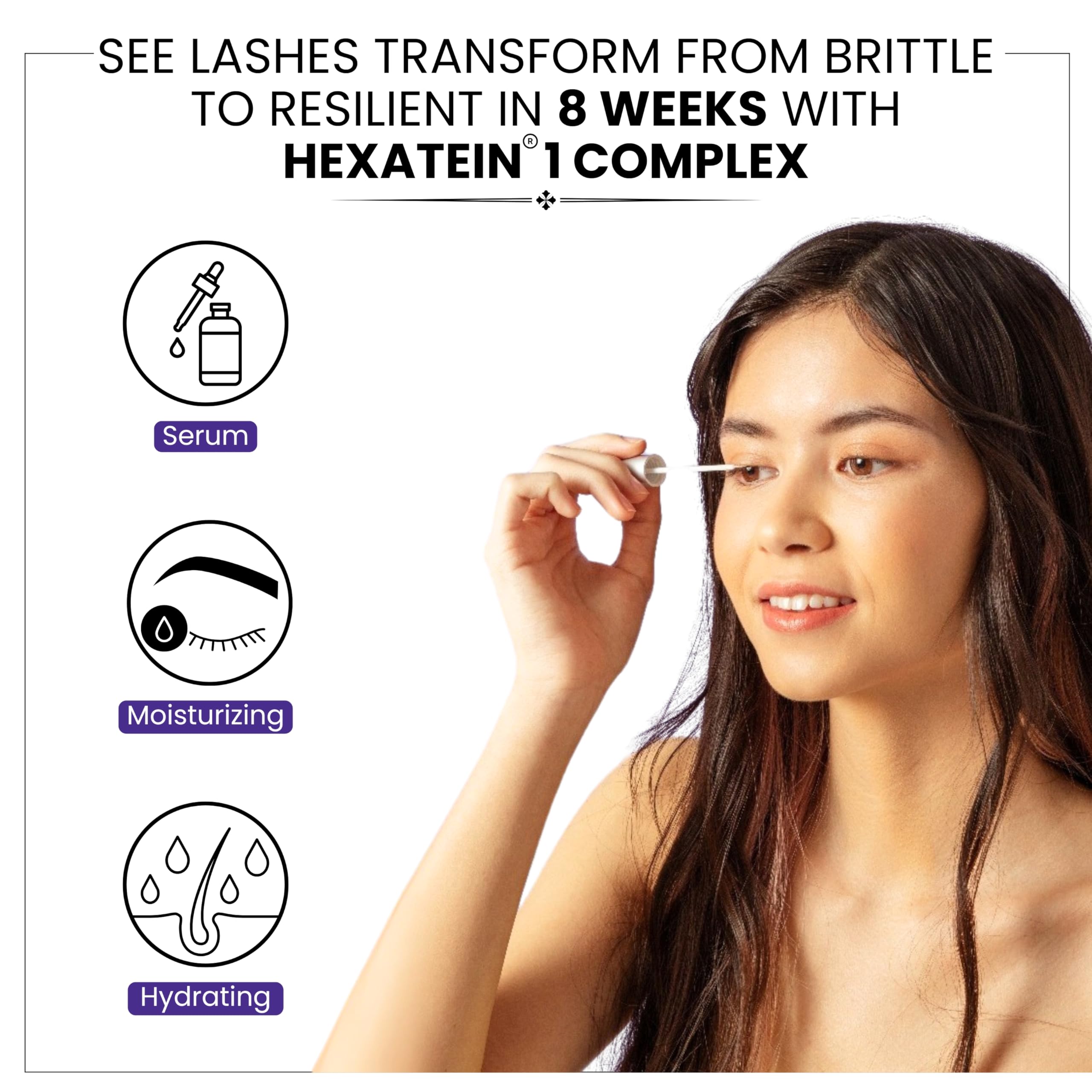 RapidLash nightly routine setup for simple lash care