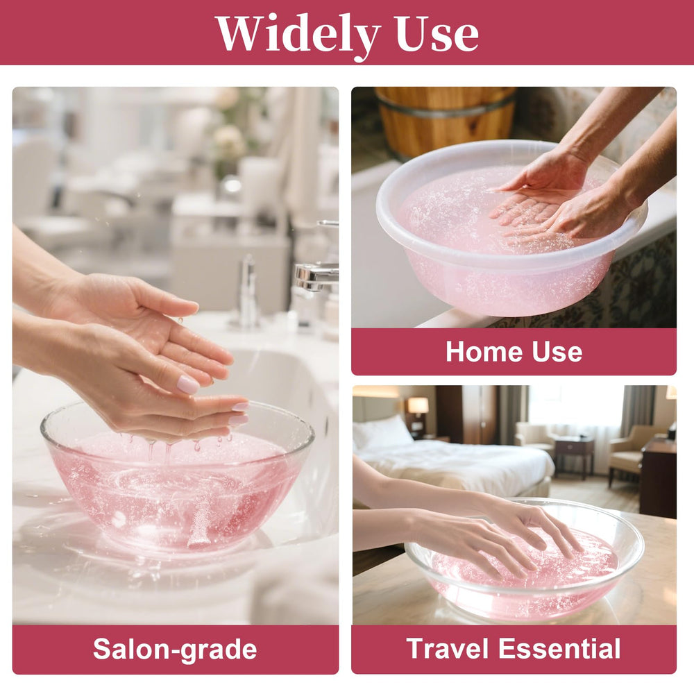 RAQEHO Travel-friendly nail care option for salon-like soaks anywhere