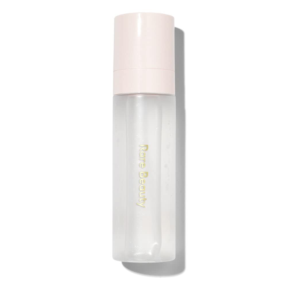 Rare Beauty Always An Optimist Mist bottle close-up showing glow-boosting hydration.
