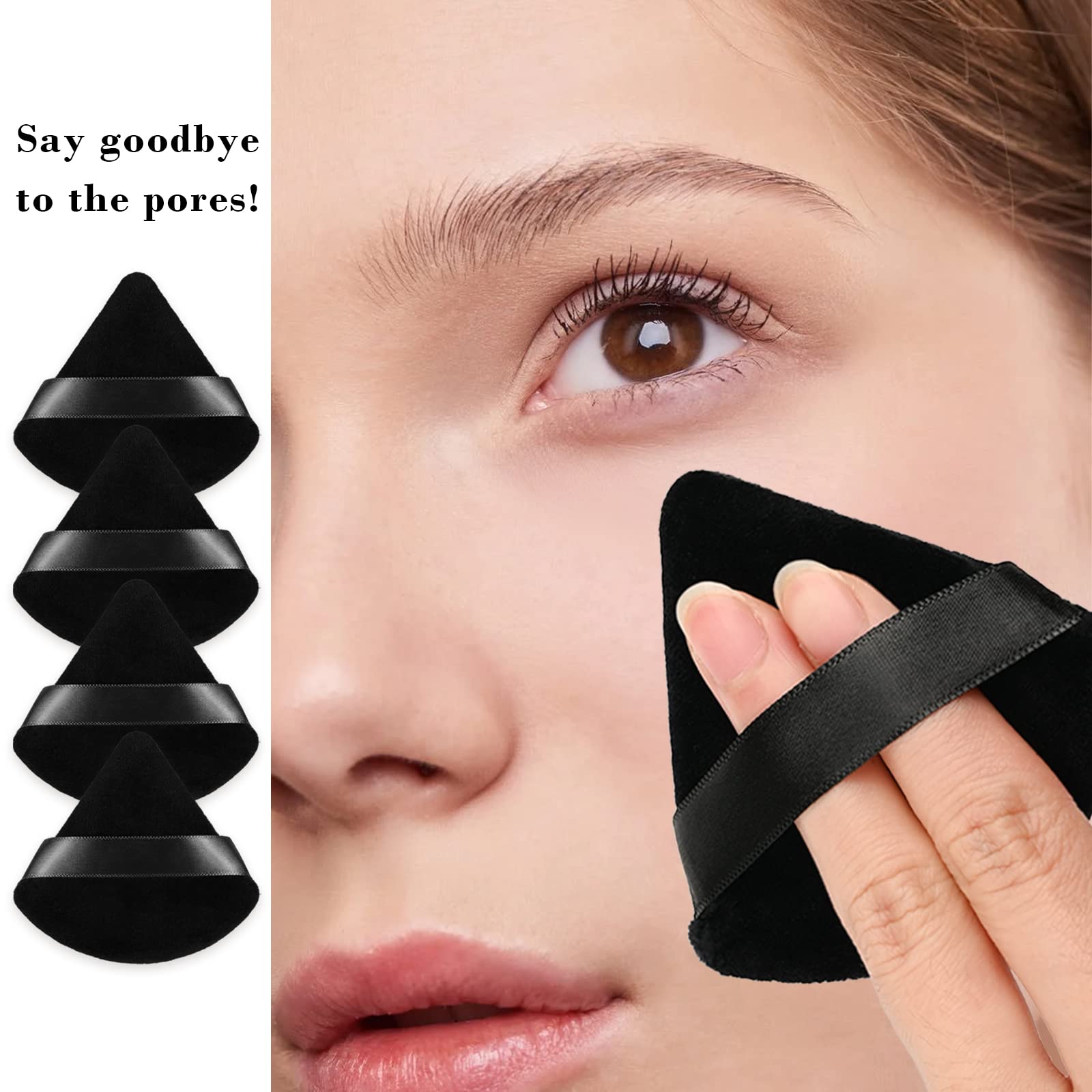 rareius triangular puff measures 7x7x1 cm for comfortable hand grip
