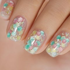 RARJSM Glitter Gel Verde: color intenso para looks veraniegos
