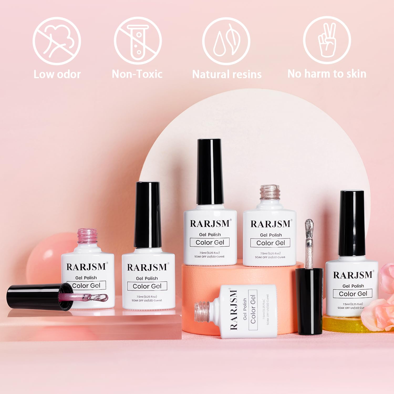 At‑home salon quality kit for professional‑level manicures at home.