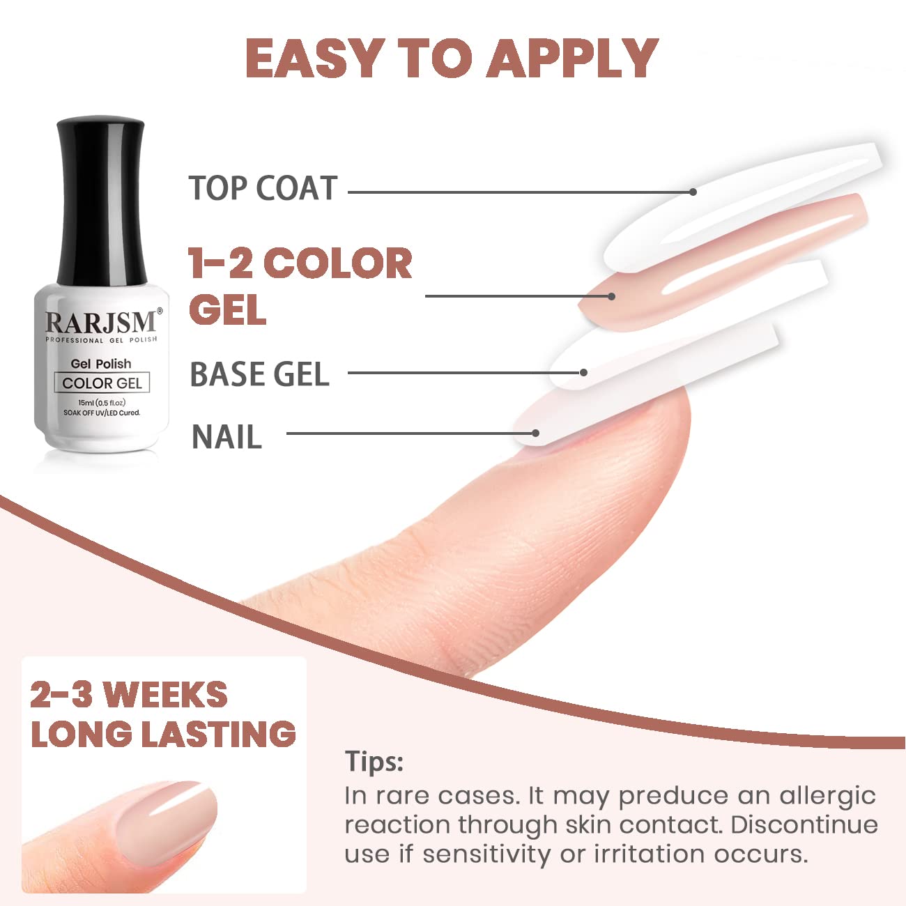 RARJSM Milky Rose gel polish at home salon setup for DIY nails