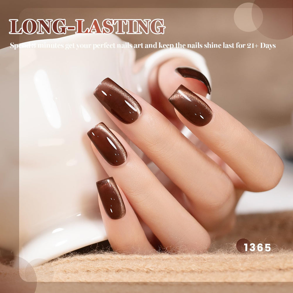RARJSM nude and light mocha shade for subtle everyday manicures.