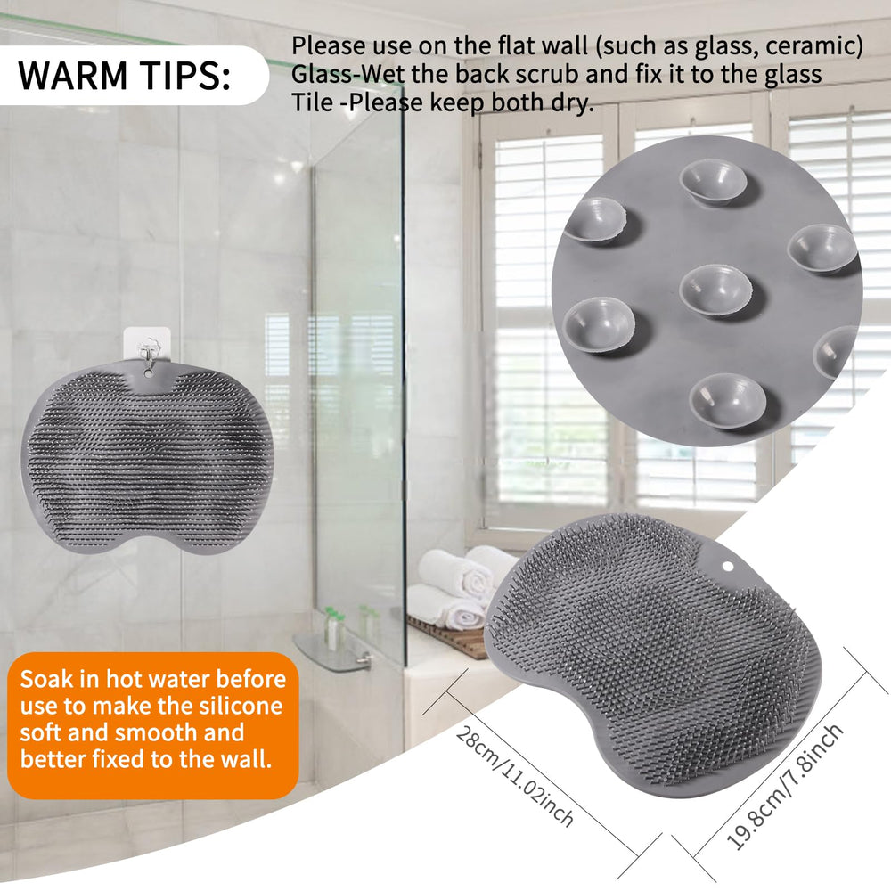RARKVEN conjunto de tres piezas, ideal para limpiar pies y cuerpo en casa.