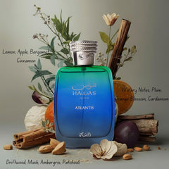 RASASI Hawas Atlantis packaging box, premium presentation for gifting