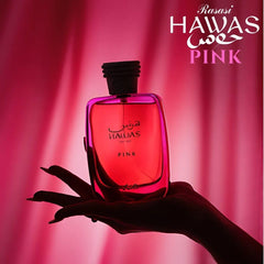 RASASI Hawas Pink for Her gift box ready for gifting fragrance lovers