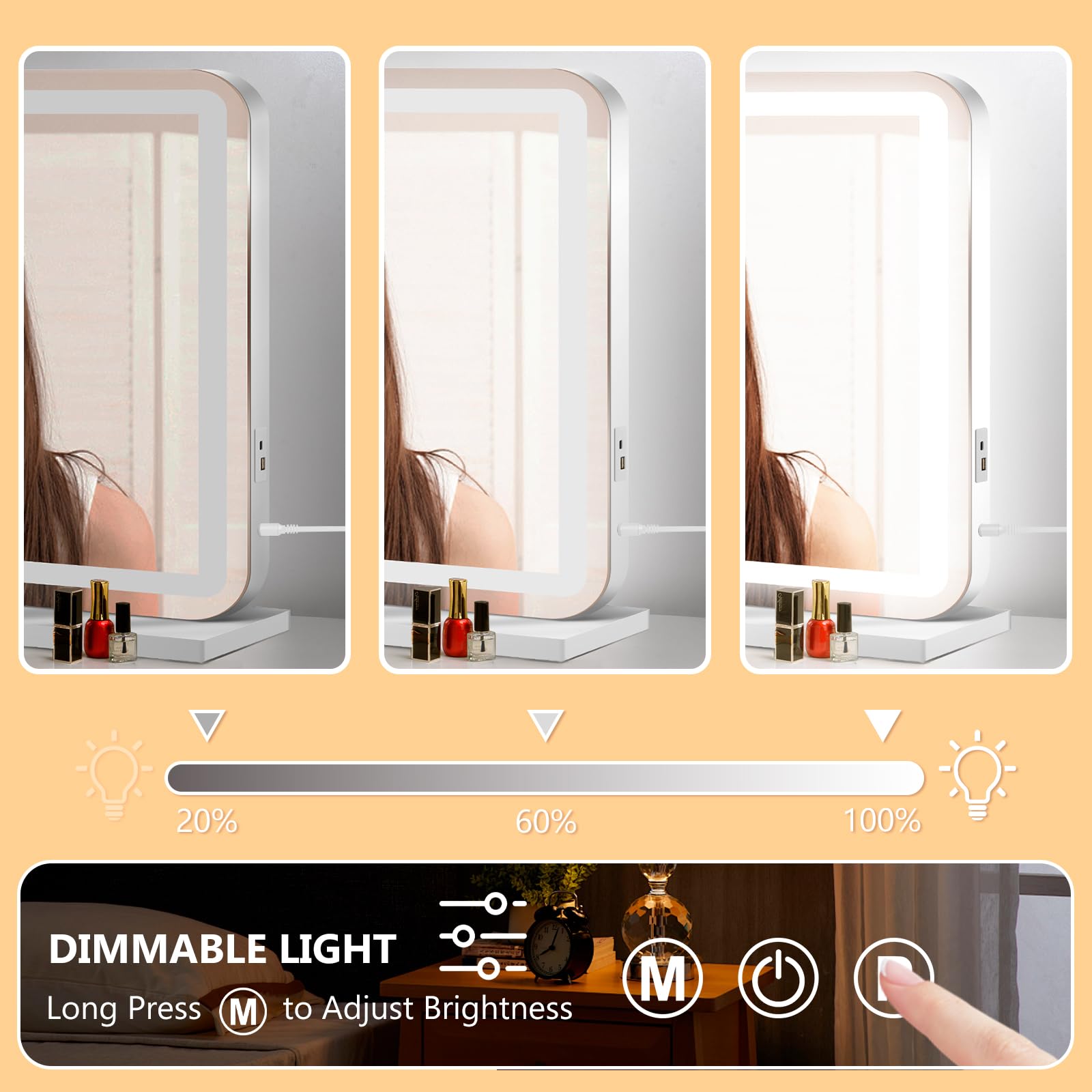 Ratsamee 10x magnifier attachment helps precise detailing during makeup