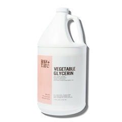Raw Plus Rare 128 oz glycerin container ready for cosmetic applications