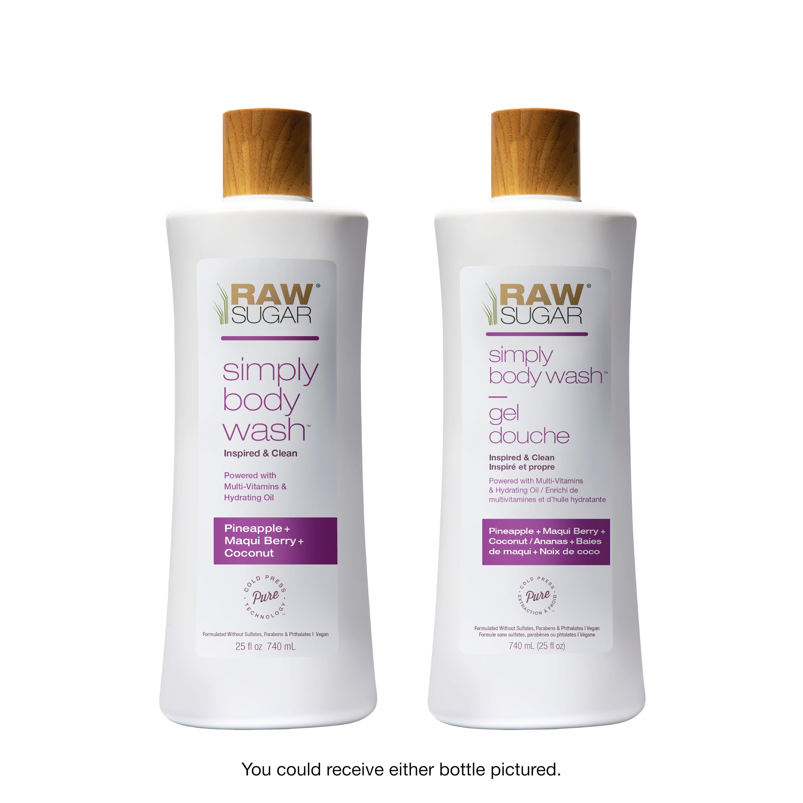 RAW SUGAR bathroom-scene — inviting daily refresh with the Pineapple Maqui Berry Reviver