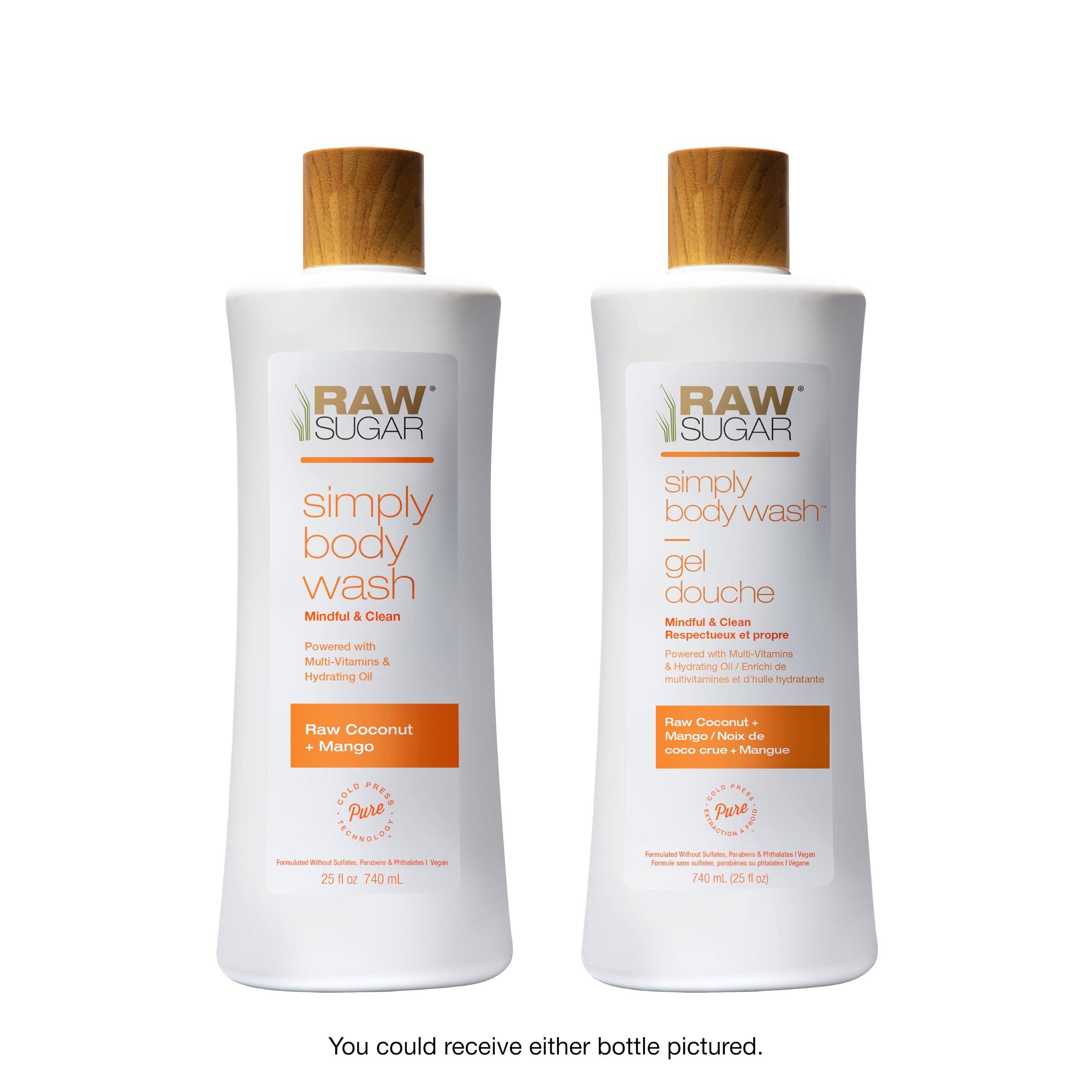 RAW SUGAR Coconut Mango Glow Olive-Jojoba Oil Blend maintains balanced, moisturized skin.