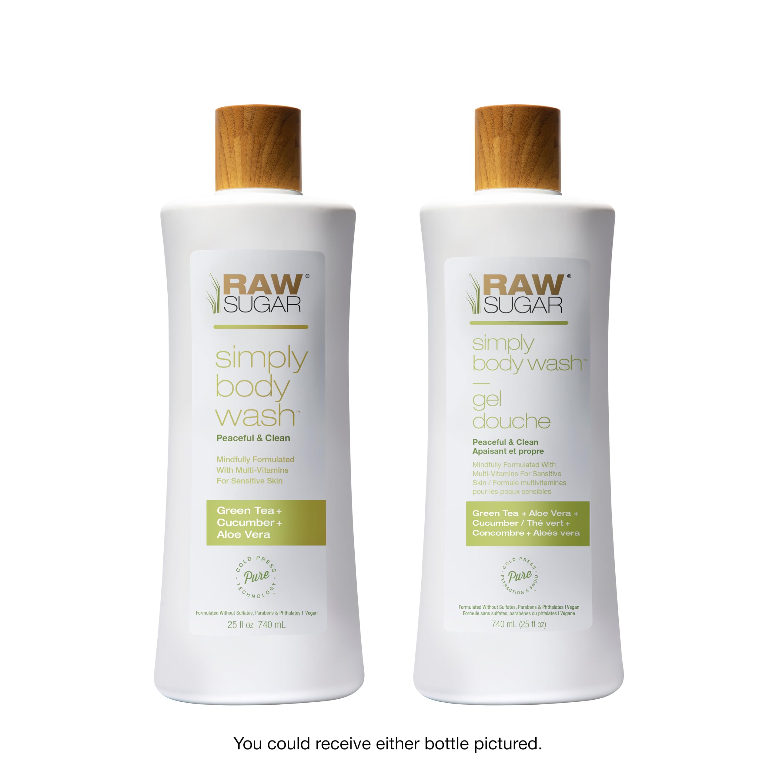 Product shot with three bottles emphasizes value and convenient pack for shared use.