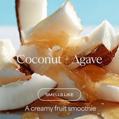 RAW SUGAR The Moisture Smoothie conditioner bottle emphasizing nourishing formula for frizz control