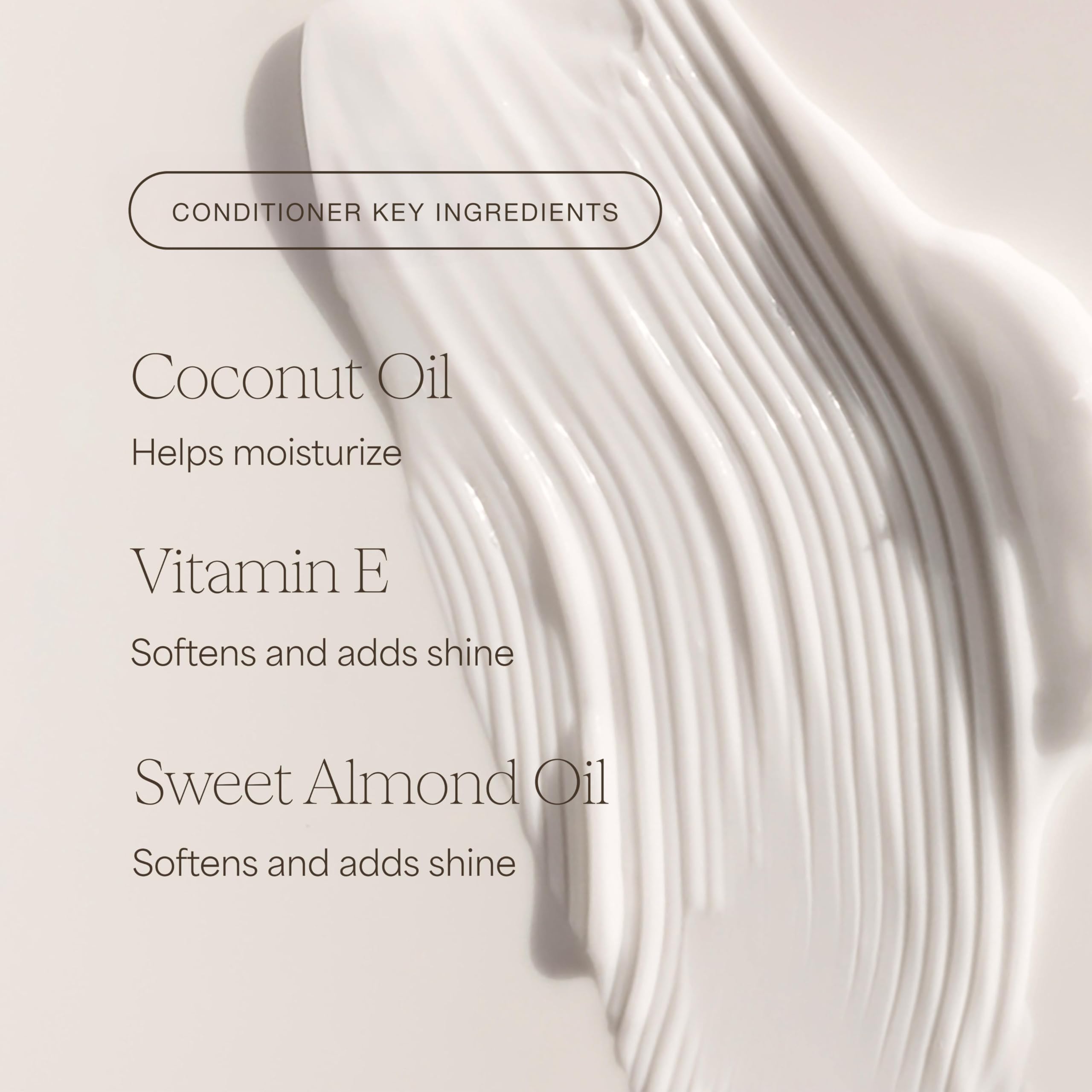 RAW SUGAR The Moisture Smoothie ingredients: coconut oil section for deep hydration